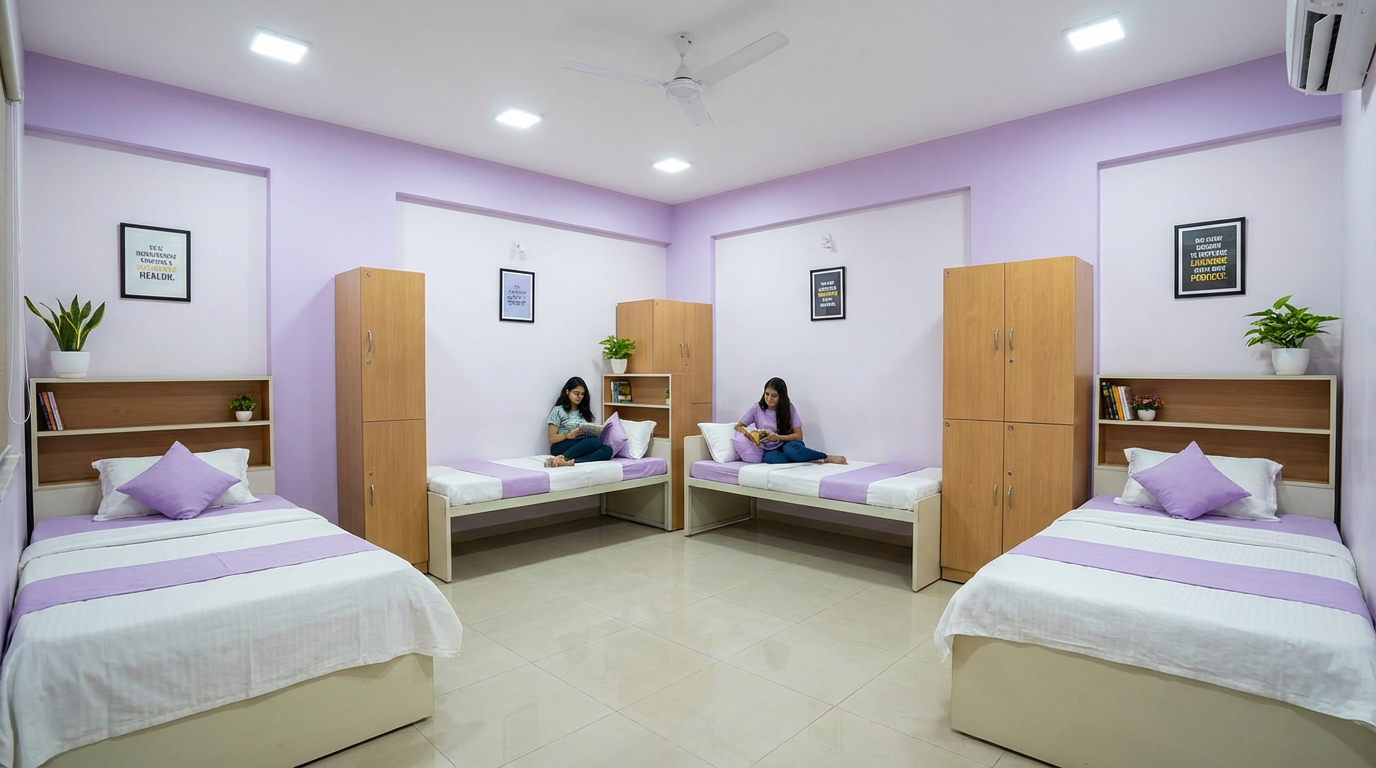 Four sharing room